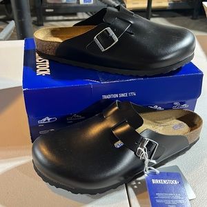 Birkenstock Boston Amalfi Black